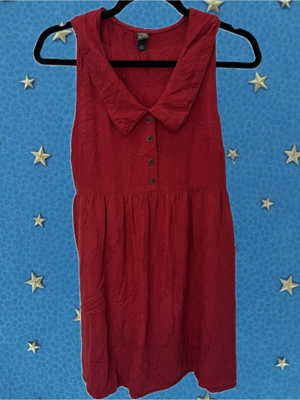 Wild Fable Red Collared Dress